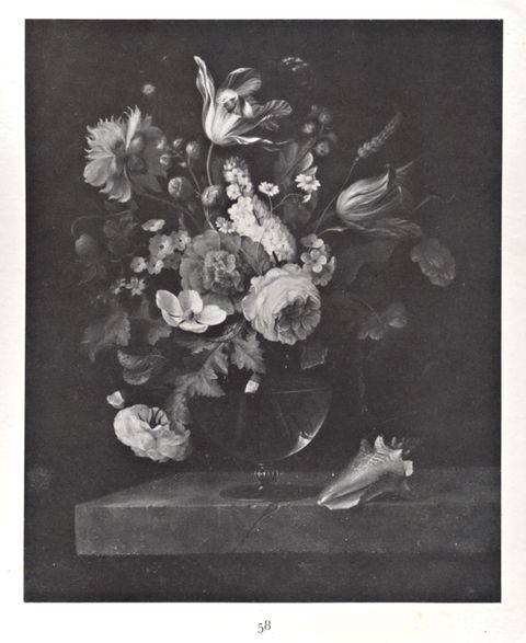 Sotheby's — Abraham Mignon. A Vase of Flowers — insieme